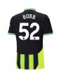 Manchester City Oscar Bobb #52 Vieraspaita 2024-25 Lyhythihainen